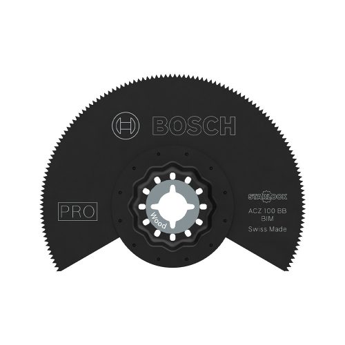 Bosch PRO ACZ 100 BB multifunkciós szegmens-merülőfűrészlap, 100 mm, fa, műanyag, PVC