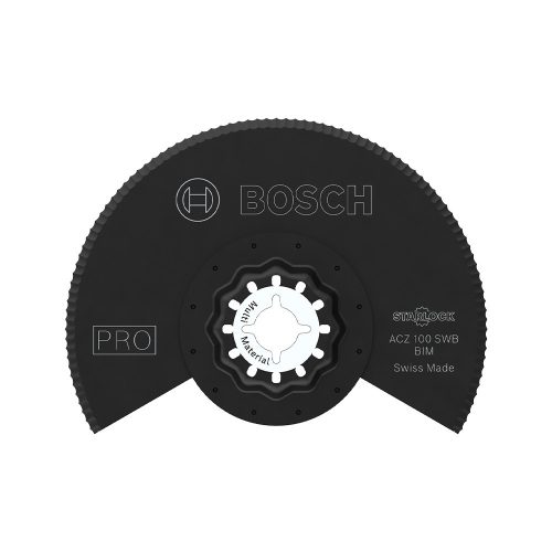 Bosch PRO ACZ 100 SWB multifunkciós merülőfűrészlap, 100 mm, gyapot, Szőnyeg, kátránylemez