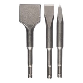   Bosch PRO SDS-Plus 4C vésőkészlet, hegyes 140 mm, lapos 20x140 mm, lapát 40x140 mm, 3 részes