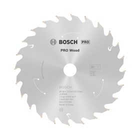   Bosch PRO Wood körfűrészlap akkus géphez, 136x1,5x15,875 mm 24 fog, kemény fa, forgácslap