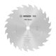 Bosch PRO Wood körfűrészlap akkus géphez, 140x1,5x10 mm 24 fog, kemény fa, forgácslap