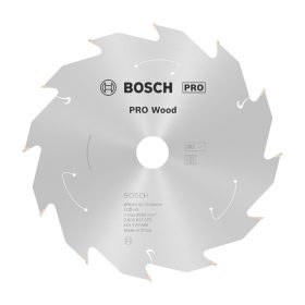   Bosch PRO Wood körfűrészlap akkus géphez, 160x1,5x20 mm 12 fog, kemény fa, forgácslap