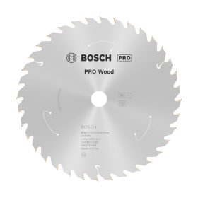   Bosch PRO Wood körfűrészlap akkus géphez, 165x1,5x15,875 mm 36 fog, kemény fa, forgácslap