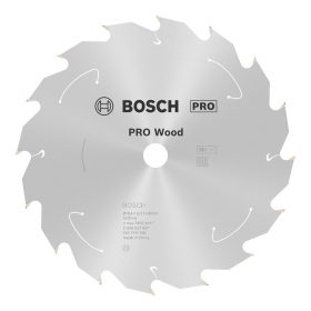   Bosch PRO Wood körfűrészlap akkus géphez, 184x1,6x16 mm 16 fog, kemény fa, forgácslap