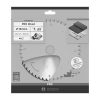 Bosch PRO Wood körfűrészlap akkus géphez, 184x1,6x16 mm 48 fog, kemény fa, forgácslap