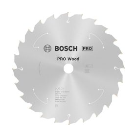   Bosch PRO Wood körfűrészlap akkus géphez, 184x1,6x16 mm 24 fog, kemény fa, forgácslap