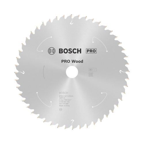 Bosch PRO Wood körfűrészlap akkus géphez, 190x1,6x20 mm 48 fog, kemény fa, forgácslap