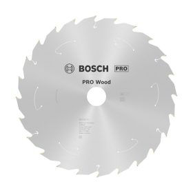   Bosch PRO Wood körfűrészlap akkus géphez, 254x2,2x30 mm 24 fog, kemény fa, forgácslap