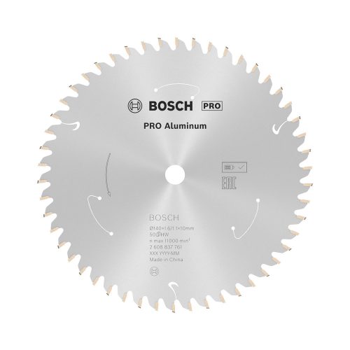Bosch PRO körfűrészlap akkus géphez, 140x1,6x10 mm 50 fog, alumínium, nemvasfém