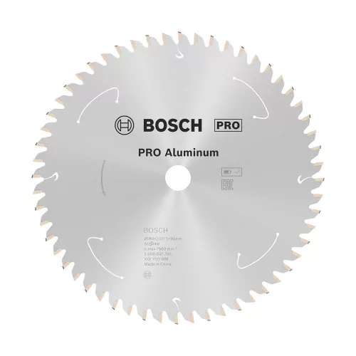 Bosch PRO körfűrészlap akkus géphez, 184x2x16 mm 56 fog, alumínium, nemvasfém