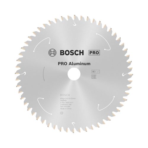 Bosch PRO körfűrészlap akkus géphez, 184x2x20 mm 56 fog, alumínium, nemvasfém