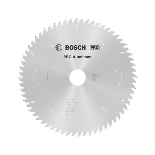 Bosch PRO körfűrészlap akkus géphez, 216x2,2x30 mm 64 fog, alumínium, nemvasfém