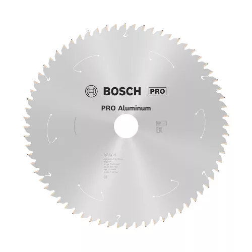 Bosch PRO körfűrészlap akkus géphez, 254x2,4x30 mm 68 fog, alumínium, nemvasfém