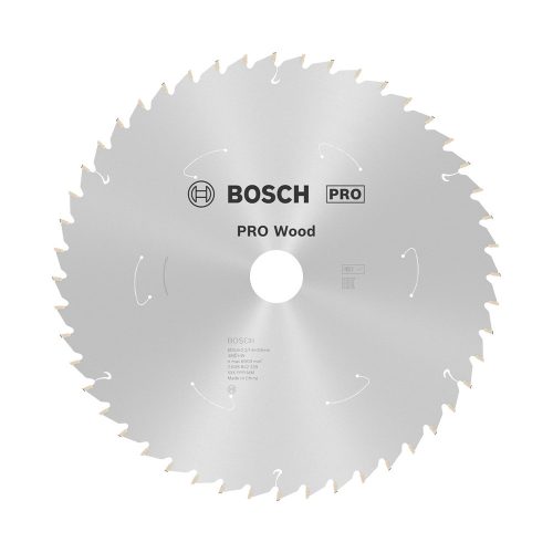 Bosch PRO Wood körfűrészlap akkus géphez, 254x2,2x30 mm 48 fog, kemény fa, forgácslap