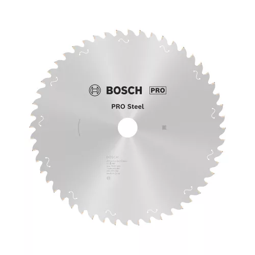 Bosch PRO Steel körfűrészlap, 254x2,2x25,4 mm, T52 fog, acél vágásához