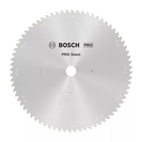 Bosch PRO Steel körfűrészlap, 305x2,2x25,4 mm, T72 fog, acél vágásához
