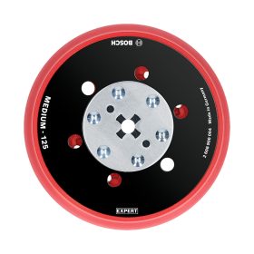   Bosch EXPERT Többszörös lyukasztású csiszolótalp excentercsiszolókhoz 125mm, közepesen durva