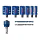 Bosch EXPERT Tough Material körkivágú készlet, 9 részes 22, 25, 35, 51, 60, 68 mm