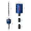 Bosch EXPERT Tough Material Körkivágó kezdőkészlet, 51 mm  fém, fa, tégla, műanyag, inox
