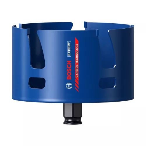 Bosch EXPERT Construction Material körkivágó  111x60 mm 4 3/8" puhafa, tégla, műanyag, GFK, CFK