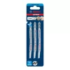 Bosch EXPERT T 308 BF clean szúrófűrészlap 117mm, 3 db keményfa, műanyag bevonatú fa