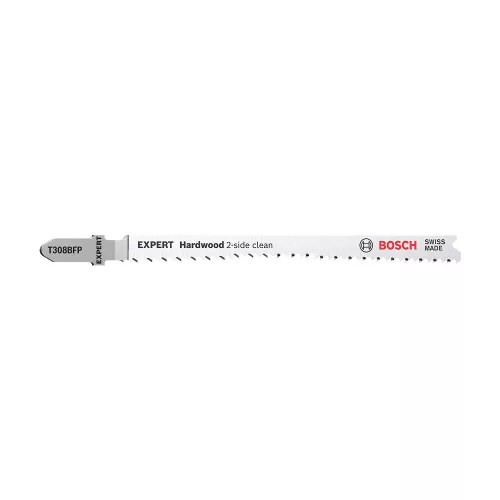 Bosch EXPERT T 308 BFP clean szúrófűrészlap merőleges 117mm, 3 db keményfa, műanyag bevonatú fa