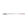 Bosch EXPERT T 308 BFP clean szúrófűrészlap merőleges 117mm, 5 db keményfa, műanyag bevonatú fa