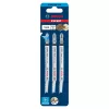 Bosch EXPERT T 308 B szúrófűrészlap 117mm, 3 db tömör fa bútorlap, rétegelt lemez