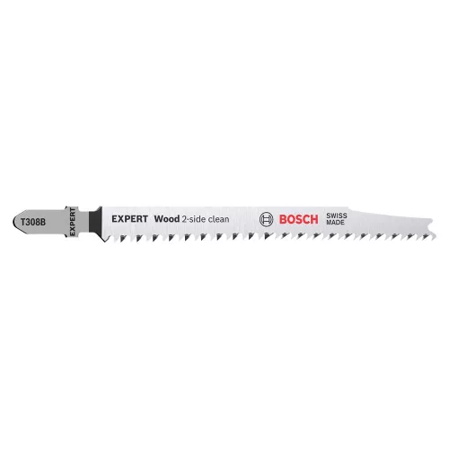 Bosch EXPERT T 308 B szúrófűrészlap 117mm, 5 db tömör fa bútorlap, rétegelt lemez