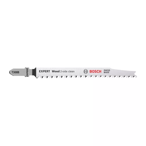 Bosch EXPERT T 308 B szúrófűrészlap 117mm 100db tömör fa bútorlap, rétegelt lemez