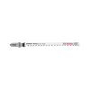 Bosch EXPERT T 308 BO szúrófűrészlap (íves), 117mm, 3 db tömör fa bútorlap, rétegelt lemez