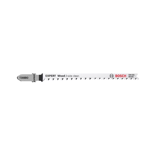 Bosch EXPERT T 308 BO szúrófűrészlap (íves), 117mm, 3 db tömör fa bútorlap, rétegelt lemez