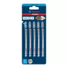 Bosch EXPERT T 308 BO szúrófűrészlap (íves), 117mm, 5 db tömör fa bútorlap, rétegelt lemez