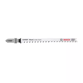   Bosch EXPERT T 308 BP szúrófűrészlap merőleges 117mm, 3 db tömör fa bútorlap, rétegelt lemez
