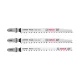 Bosch EXPERT szúrófűrészlap-készlet 3 db 2xT308B, 1xT308BO tömör fa bútorlap, rétegelt lemez