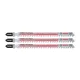 Bosch EXPERT T 341 HM keményfém fogazású szúrófűrészlap 132mm, 3 db betonitlapok, gipszkarton