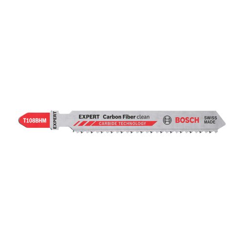 Bosch EXPERT T 108 BHM dekopír fűrészlap szénszálas muanyaghoz 92x2,2mm 3db/cs