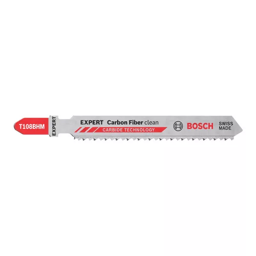 Bosch EXPERT T 108 BHM keményfém fogazású szúrófűrészlap 92mm, 3 db szálerősített műanyag