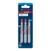 Bosch EXPERT T 108 BHM keményfém fogazású szúrófűrészlap 92mm, 3 db szálerősített műanyag