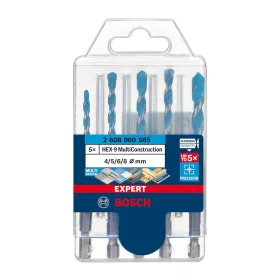   Bosch EXPERT HEX-9 univerzális fúrószár készlet 4/5/6/8/10mm 5 részes