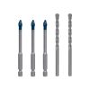 Bosch EXPERT HEX-9 Hard Ceramic csempefúrószár és fúró készlet 6mm 5 részes