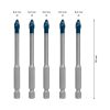 Bosch EXPERT HEX-9 Hard Ceramic csempefúrószár készlet 6mm 5 részes
