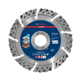   Bosch EXPERT MultiMaterial gyémánt vágótárcsa 125x2,2 mm, 22,23 vasbeton, kő, hosszú élettartam