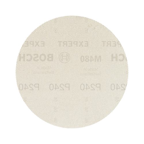 Bosch EXPERT M480 csiszolóháló excentercsiszolókhoz 125 mm, G240, 5 db keményfa, festék
