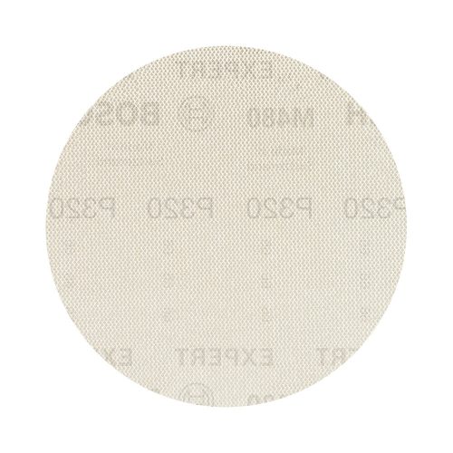 Bosch EXPERT M480 csiszolóháló excentercsiszolókhoz 125 mm, G320 keményfa, festék 50db