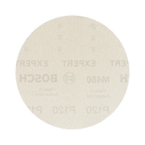Bosch EXPERT M480 csiszolóháló excentercsiszolókhoz 150 mm, G120, 5 db keményfa, festék