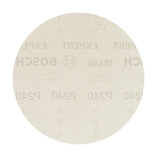 Bosch EXPERT M480 csiszolóháló excentercsiszolókhoz 150 mm, G240, 5 db keményfa, festék