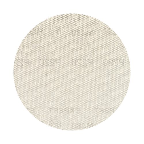 Bosch EXPERT M480 csiszolóháló excentercsiszolókhoz 150 mm, G220 keményfa, festék 50db