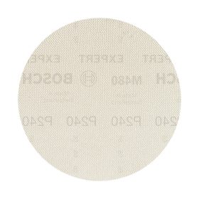   Bosch EXPERT M480 csiszolóháló excentercsiszolókhoz 150 mm, G240 keményfa, festék 50db