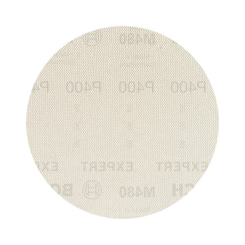 Bosch EXPERT M480 csiszolóháló excentercsiszolókhoz 150 mm, G400 keményfa, festék 50db